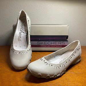 New Beige Sketchers With 1" Heel